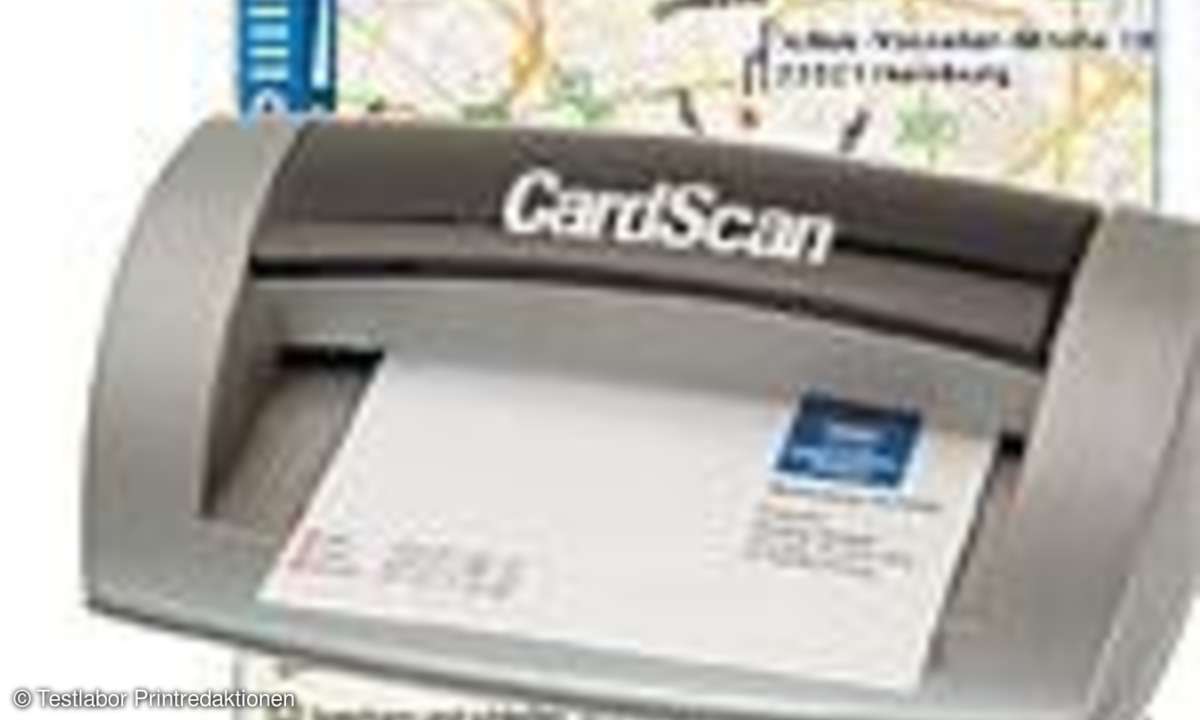 Visitenkarten Scanner: Kartenspieler