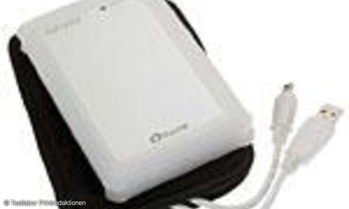 Externe Festplatten: Handtasche