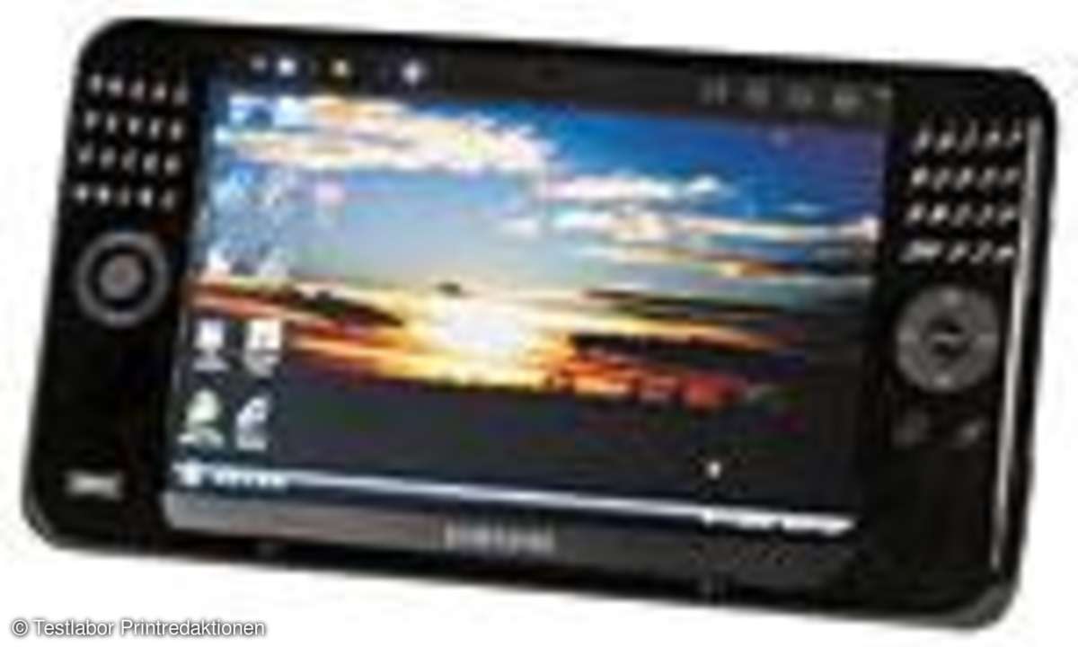 Ultra Mobile PC: Mäuseklavier