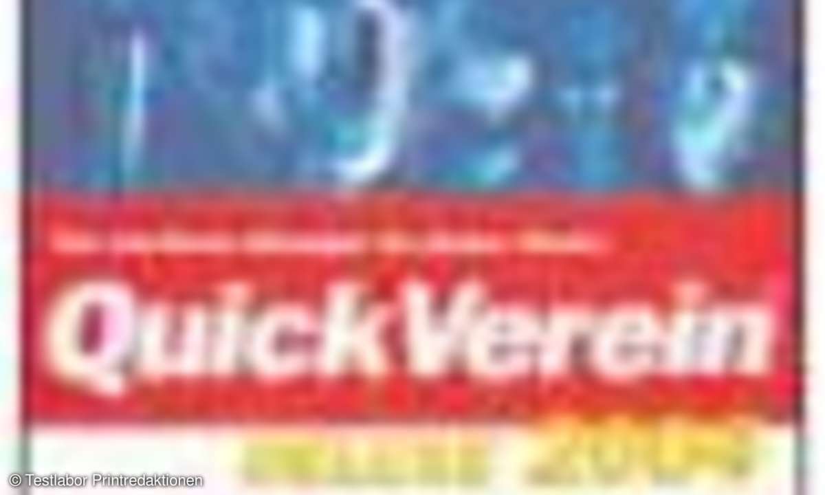 Vereinsverwaltung: QuickVerein Deluxe 2004