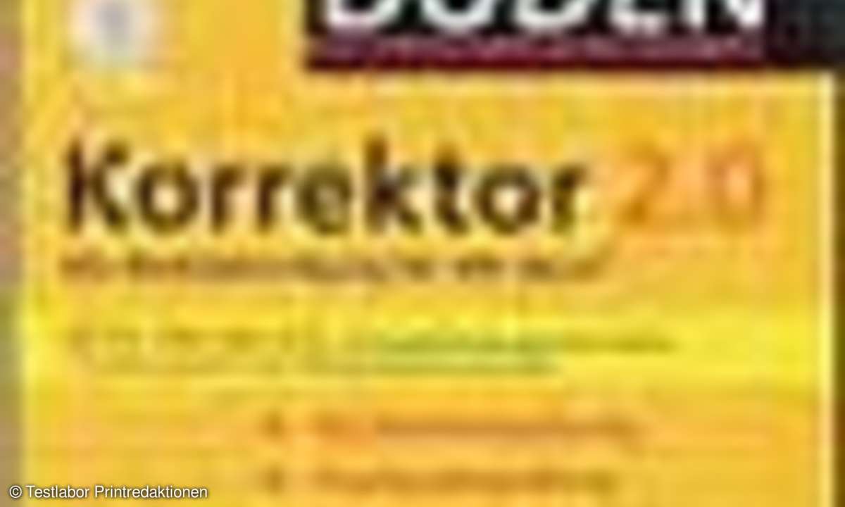 Rechtschreibprüfung: Der Korrektor
