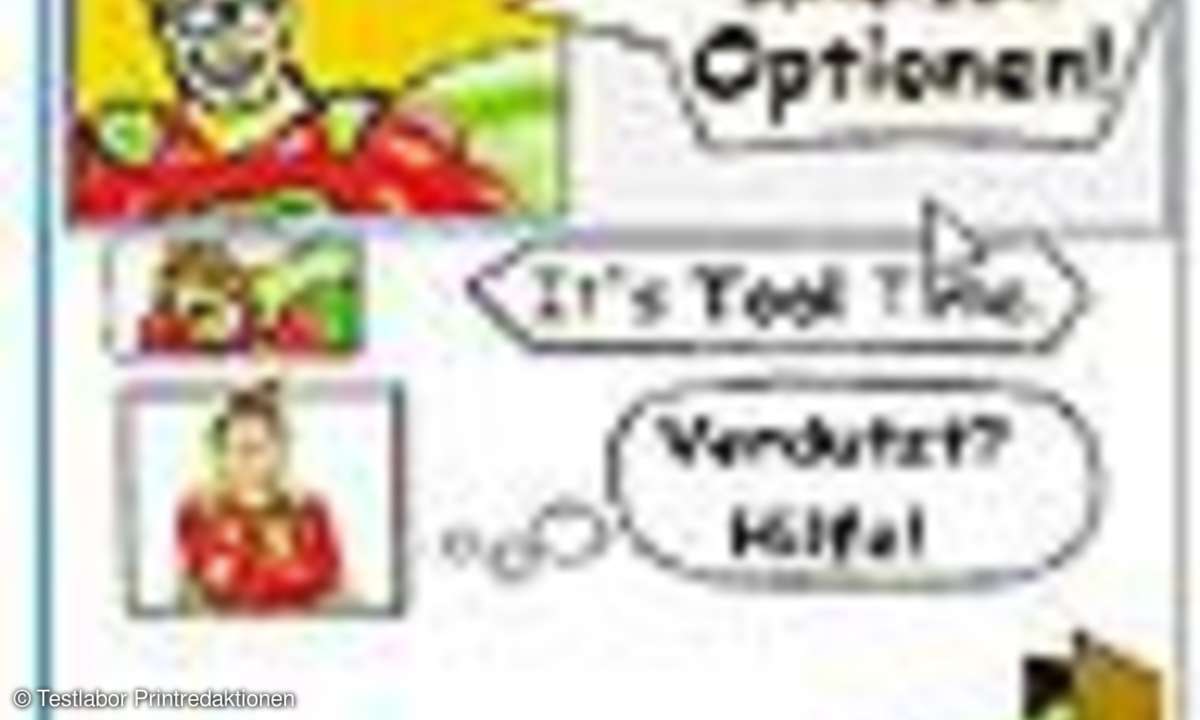 Sicherheitsprogramme: Comic-Filter