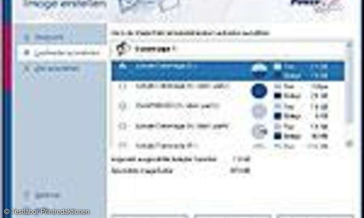 Festplatten-Tools: Geklonte Cluster