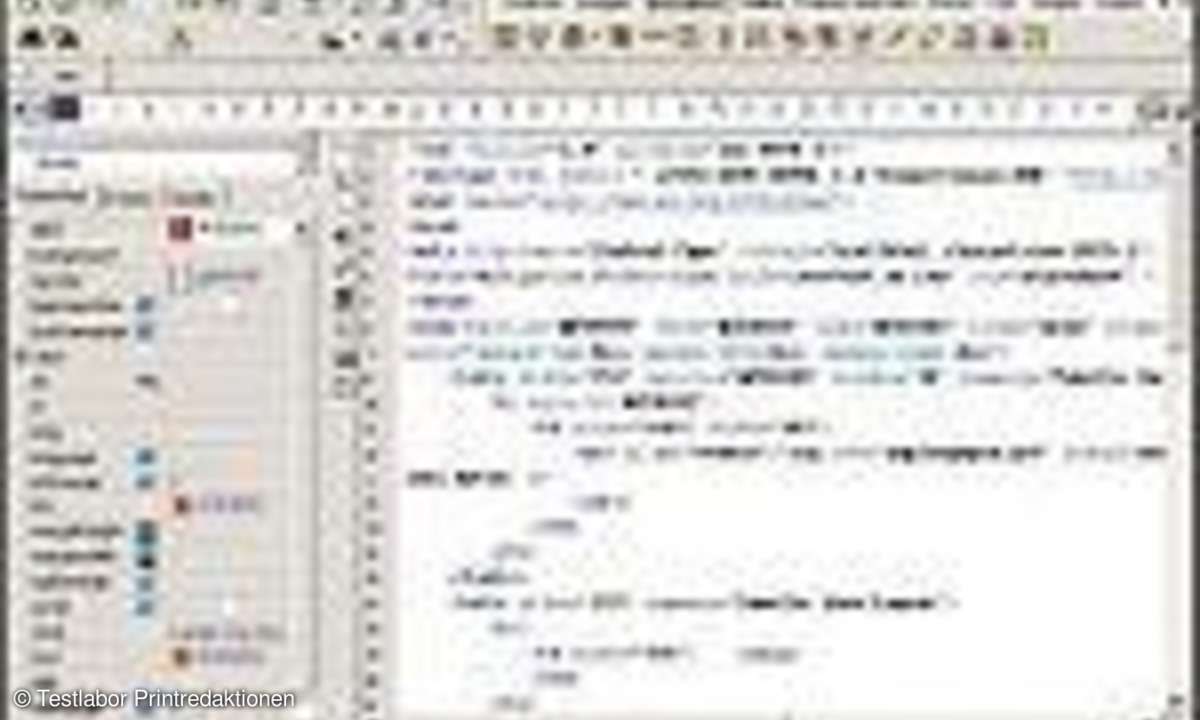 Web-Editoren: Schlankes Webdesign