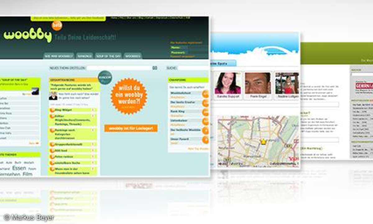 Surftipps: Townkings.de - Brainlogs.de - Wobby.com