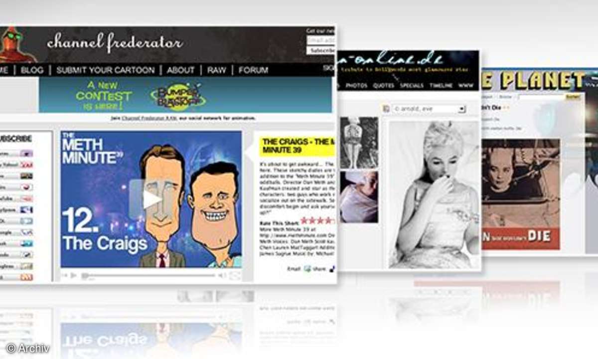 Surftipp: Planet-9, Marilyn-Online, Channelfrederator
