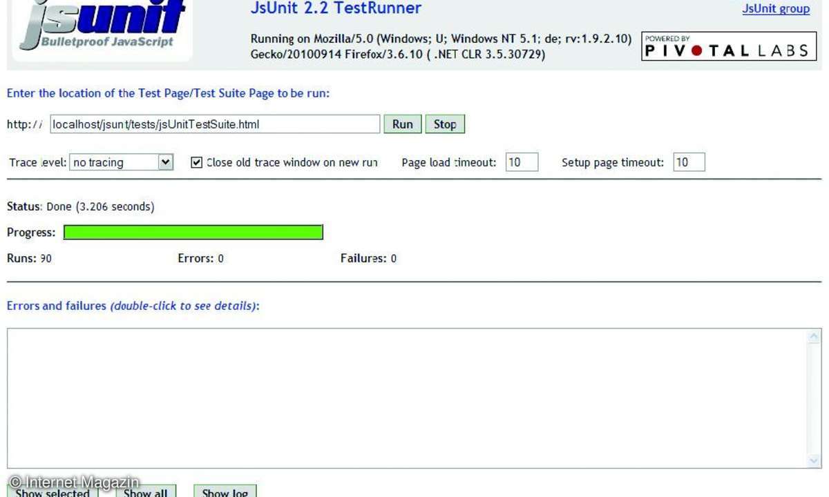 internet, webdesign, javascript, jsunit, tools