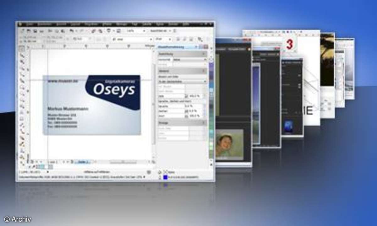 CorelDraw-Video-Workshop - Visitenkarten-Fabrik