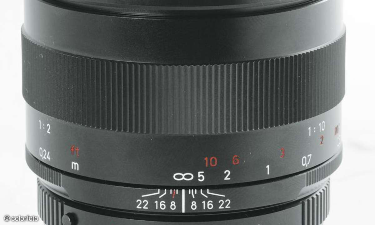Zeiss Makro-Planar T* 2/50 mm ZK an Pentax K20D