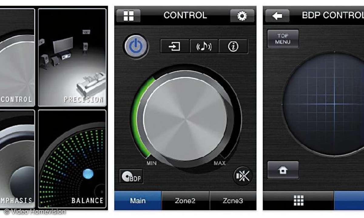 Screenshots iControlAV