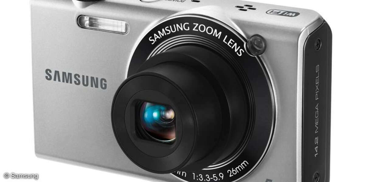 Samsung Kompakte SH100, ST700, WB210 und PL210 connectliving