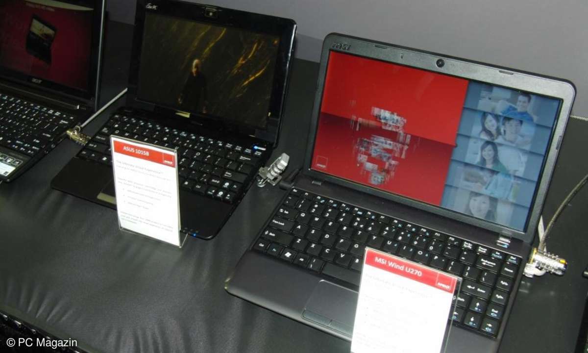 Asus 1015B und MSI Wind U270