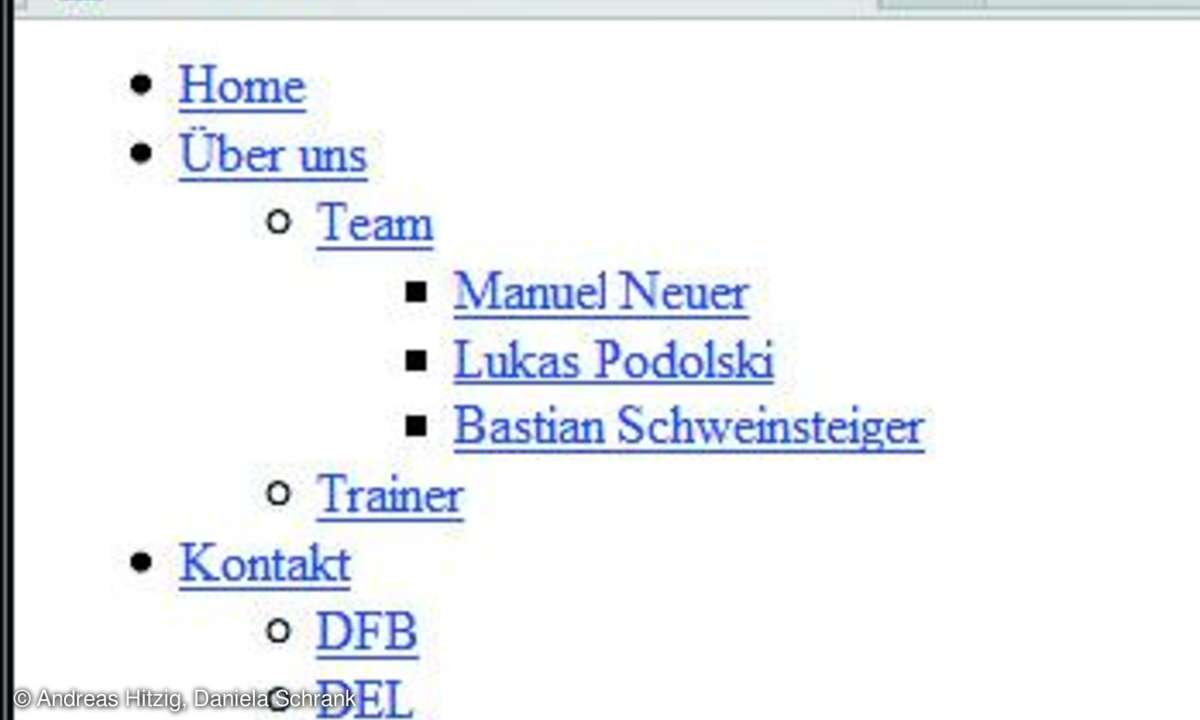 internet, webdesign, css, navigation, verlinkung, website, navigationselemente