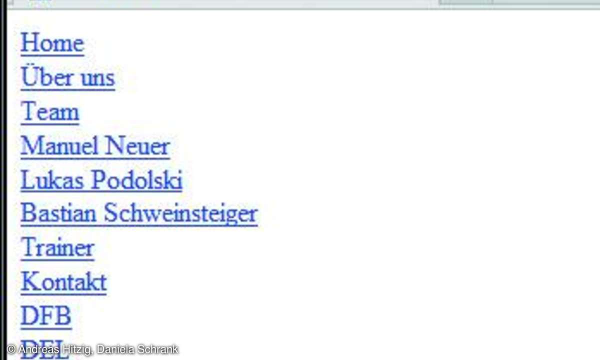 internet, webdesign, css, navigation, verlinkung, website, navigationselemente
