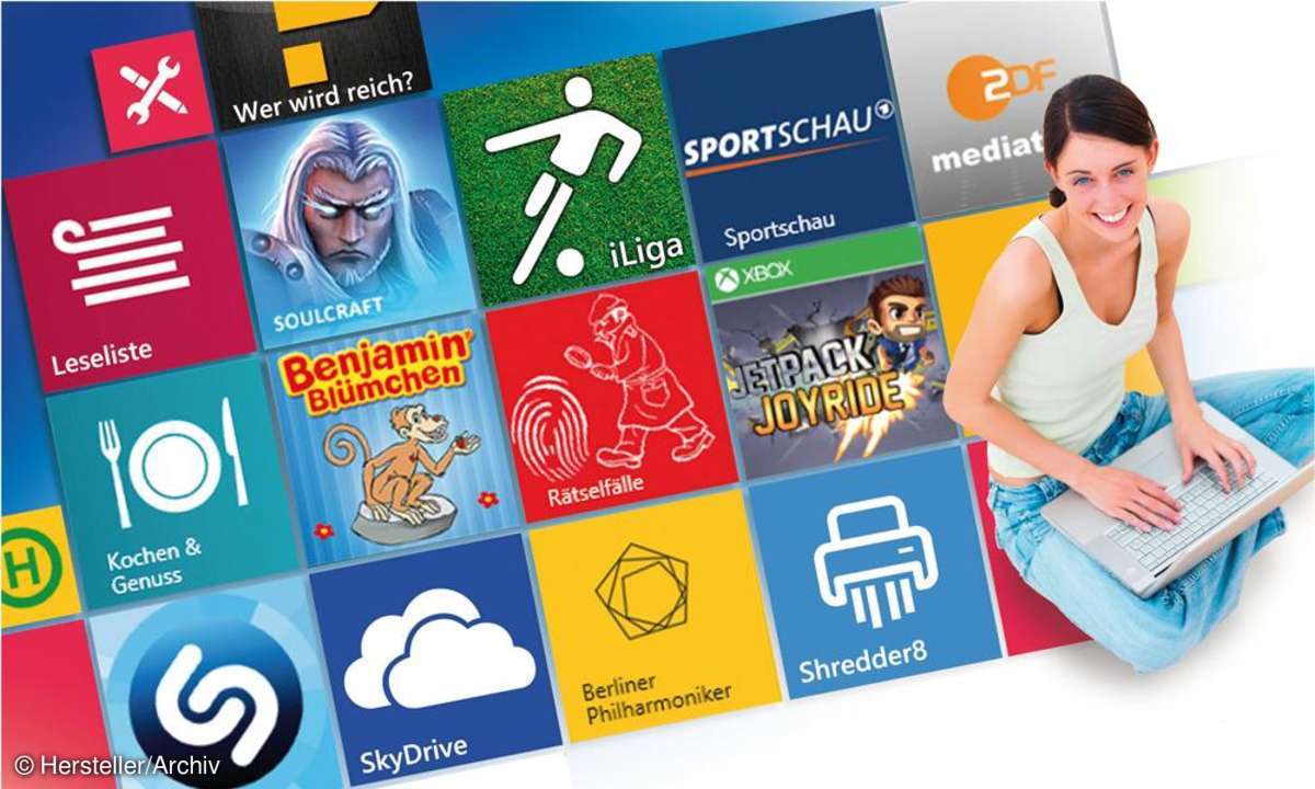 Gratis Apps für Windows 8
