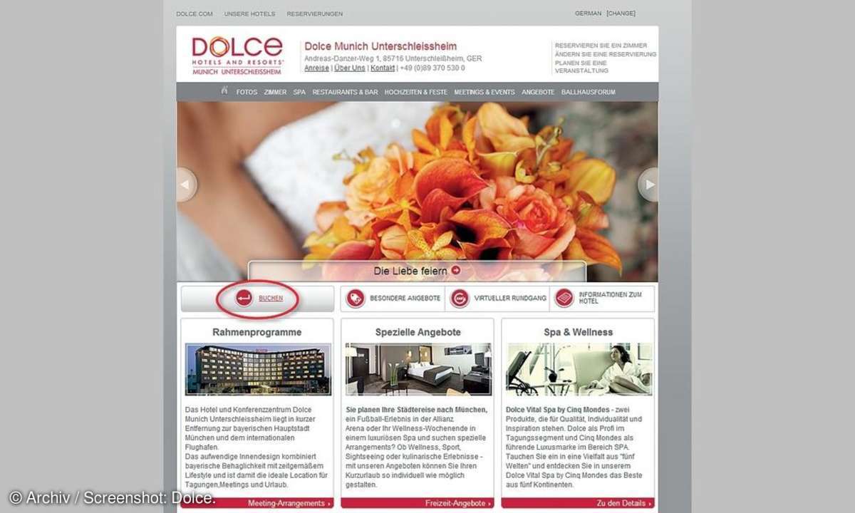 dolce, screenshot