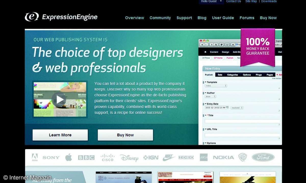Internet, webdesign, ExpressionEngine, blog, tool, cms