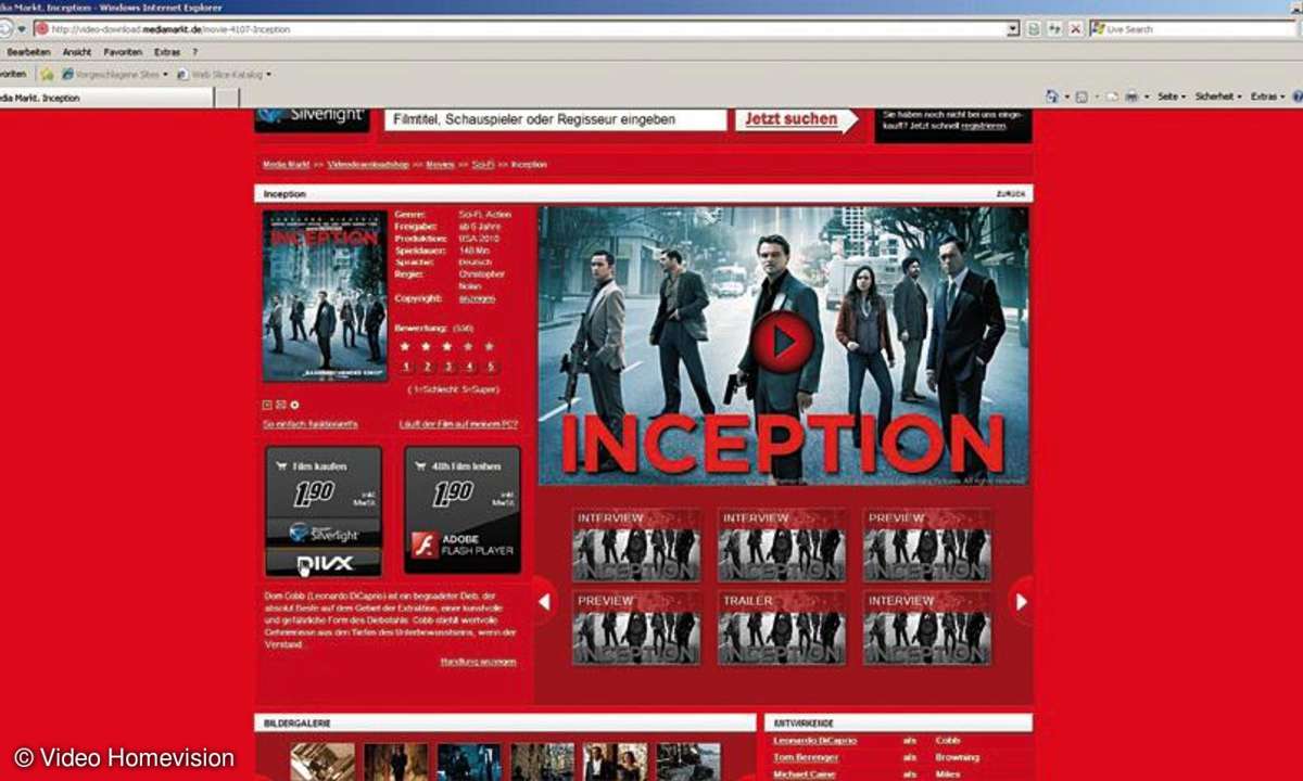 Media Markt Online-Videothek