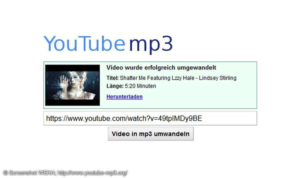 Neben dem Streit um die Verwertungsrechte der GEMA schwelt auch der Konflikt um MP3-Konvertierer wie YouTubeMP3. Diese widersprächen den Nutzungsbedingungen. Die Dienste sind dennoch weiterhin verfügbar - mit diesen lassen sich Youtube-Videos in e...