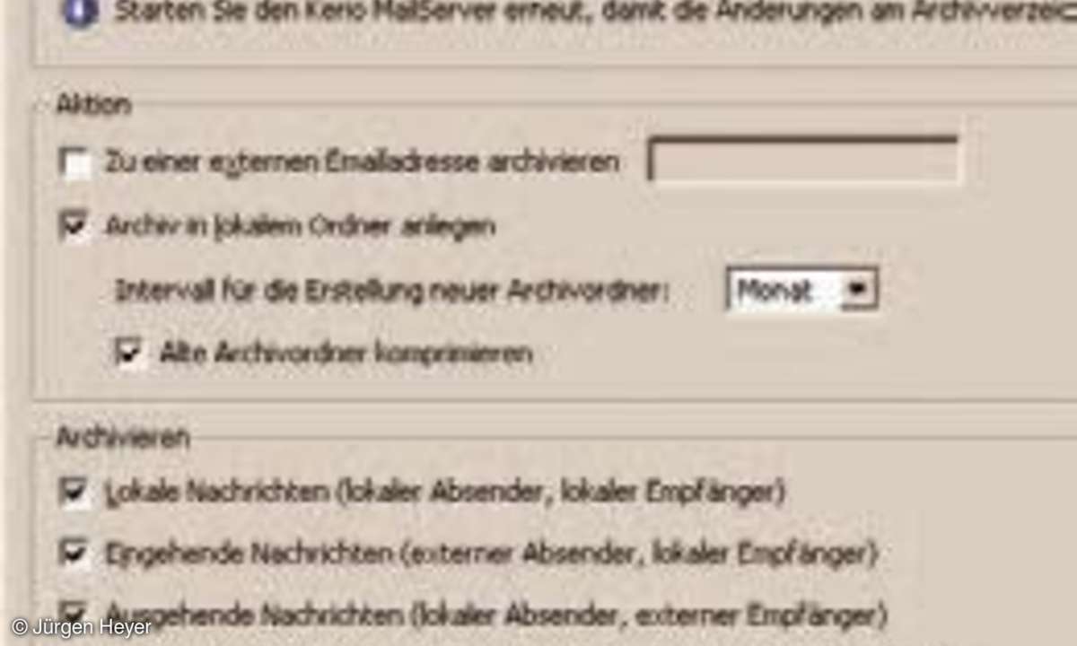 Kleine Mailserver