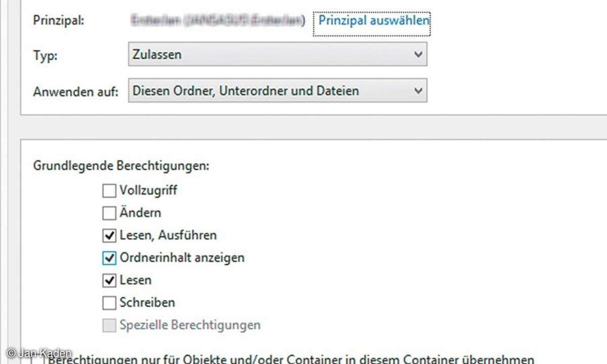 Berechtigungseintrag