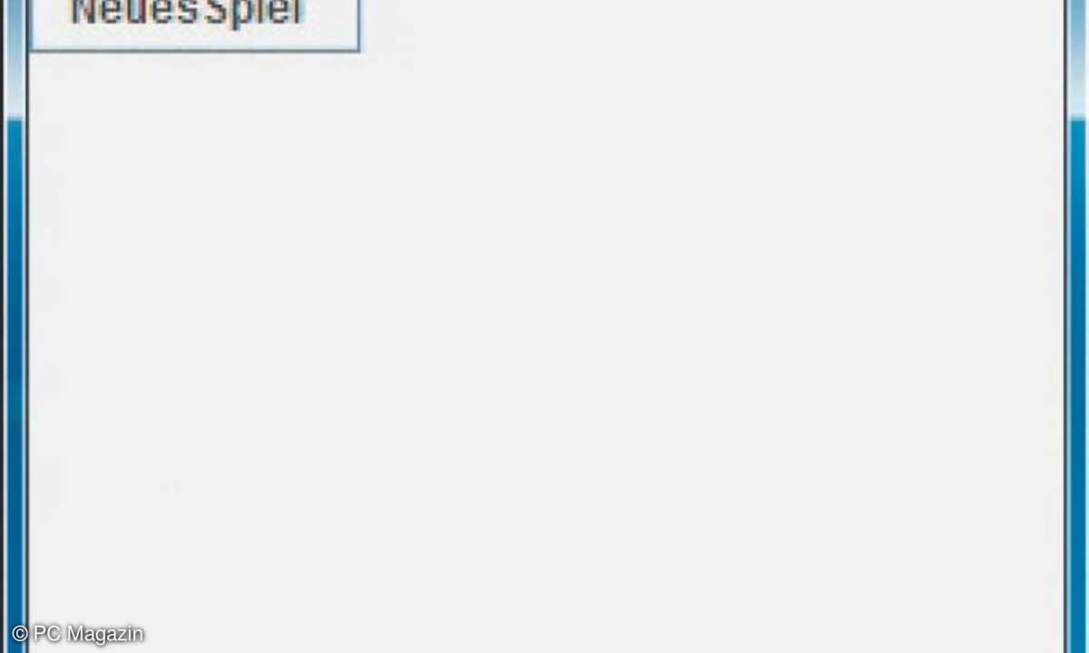Menüeintrag Neues Spiel