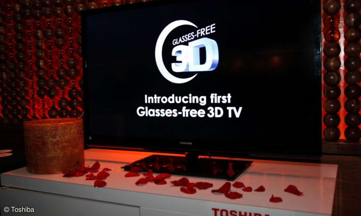 3D TV ohne Brille - Toshiba auf der CES