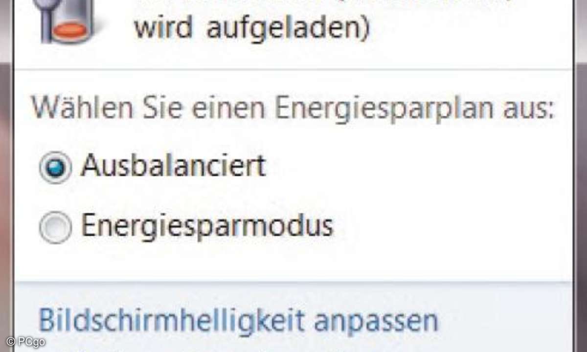 Energie- anzeige