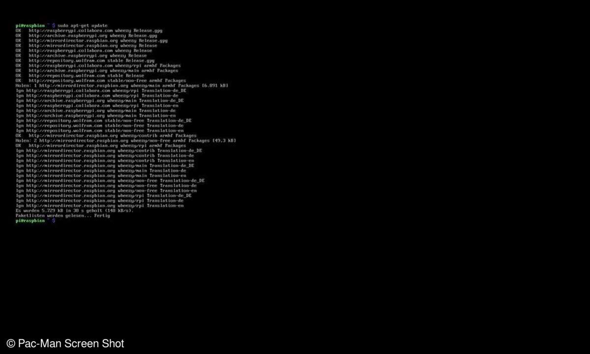 Raspberry Pi, Raspbian einrichten, installieren