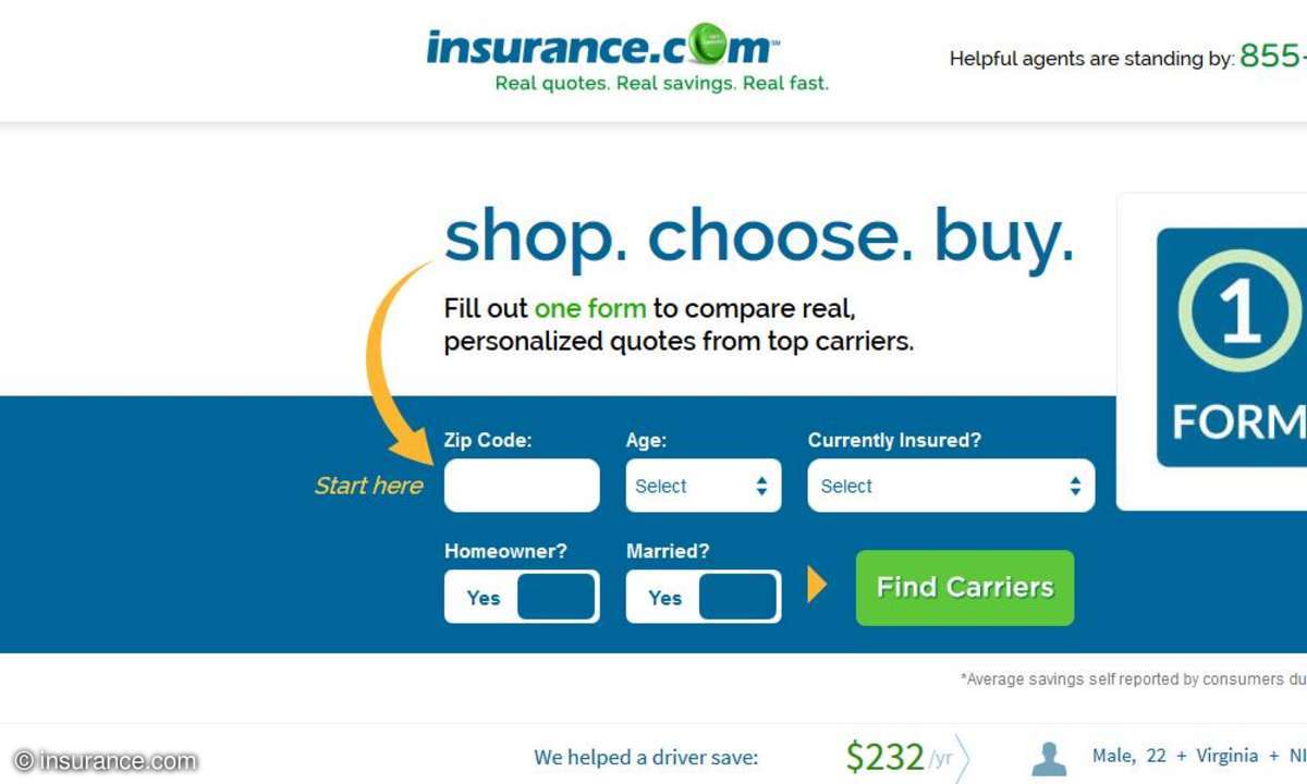 screenshot insurance.com