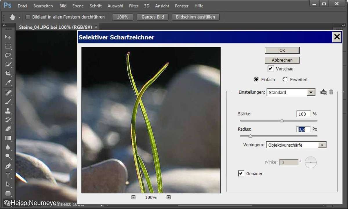 Richtig scharfe Bilder