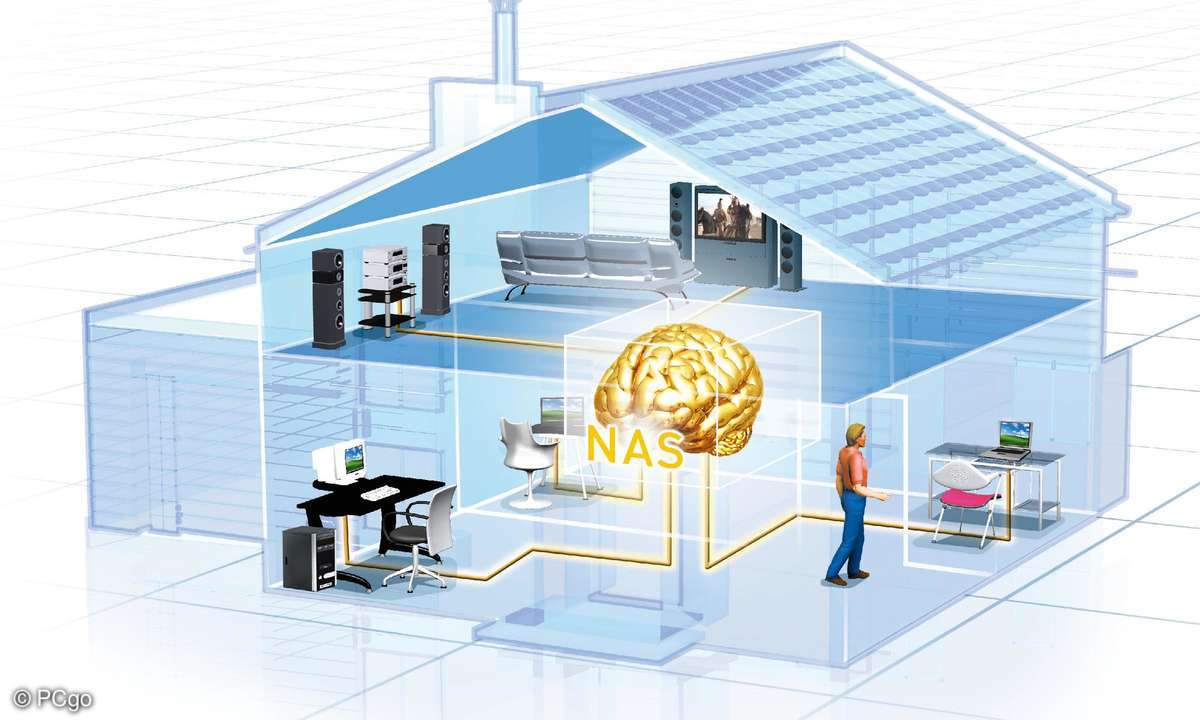 haus, nas, datenspeicher