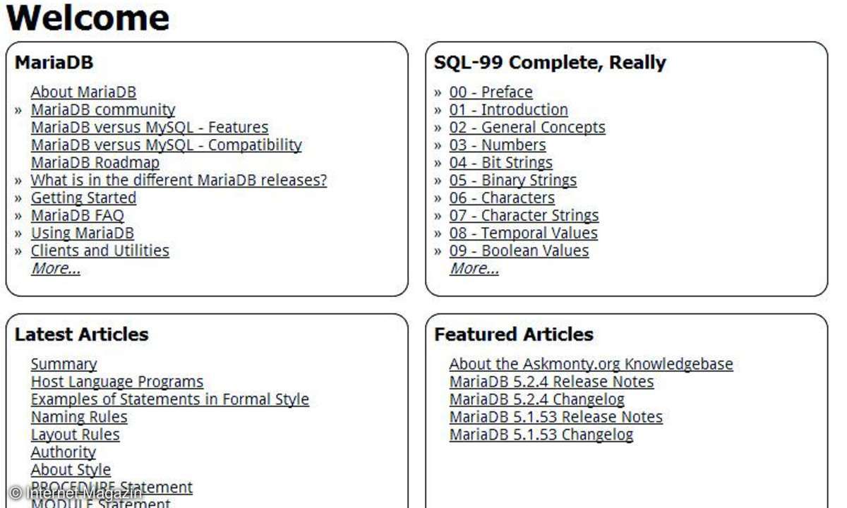 internet, webdesign, datenbank, mariadb, mysql,, opensource