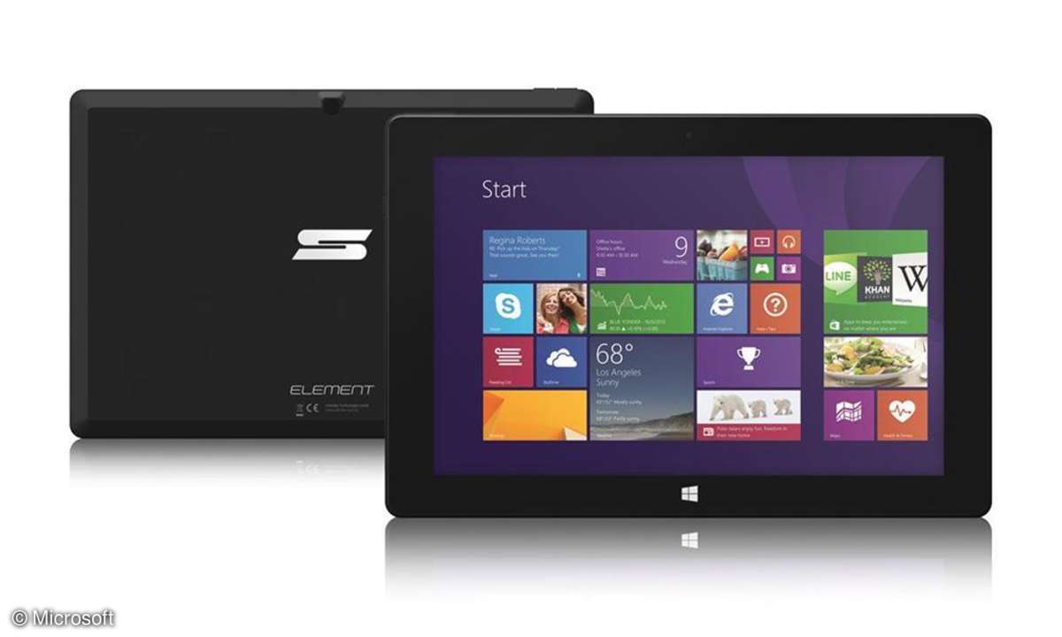 Windows für Tablets verschlanken