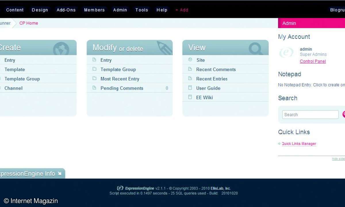 Internet, webdesign, ExpressionEngine, blog, tool, cms