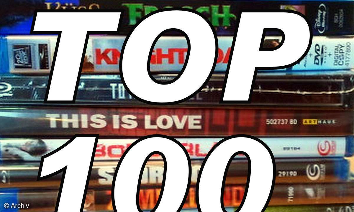 Top 100 Blu-ray Disc Filme DVD All-Time Hitliste die Bestem