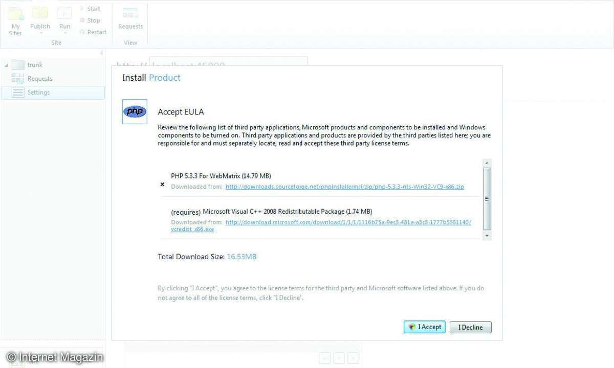 internet, webdesign, microsoft, webmatrix beta 3, editor, php, html, css, javascript, sql server