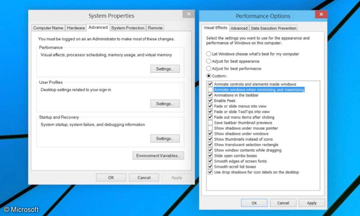 Screenshot Windows 10