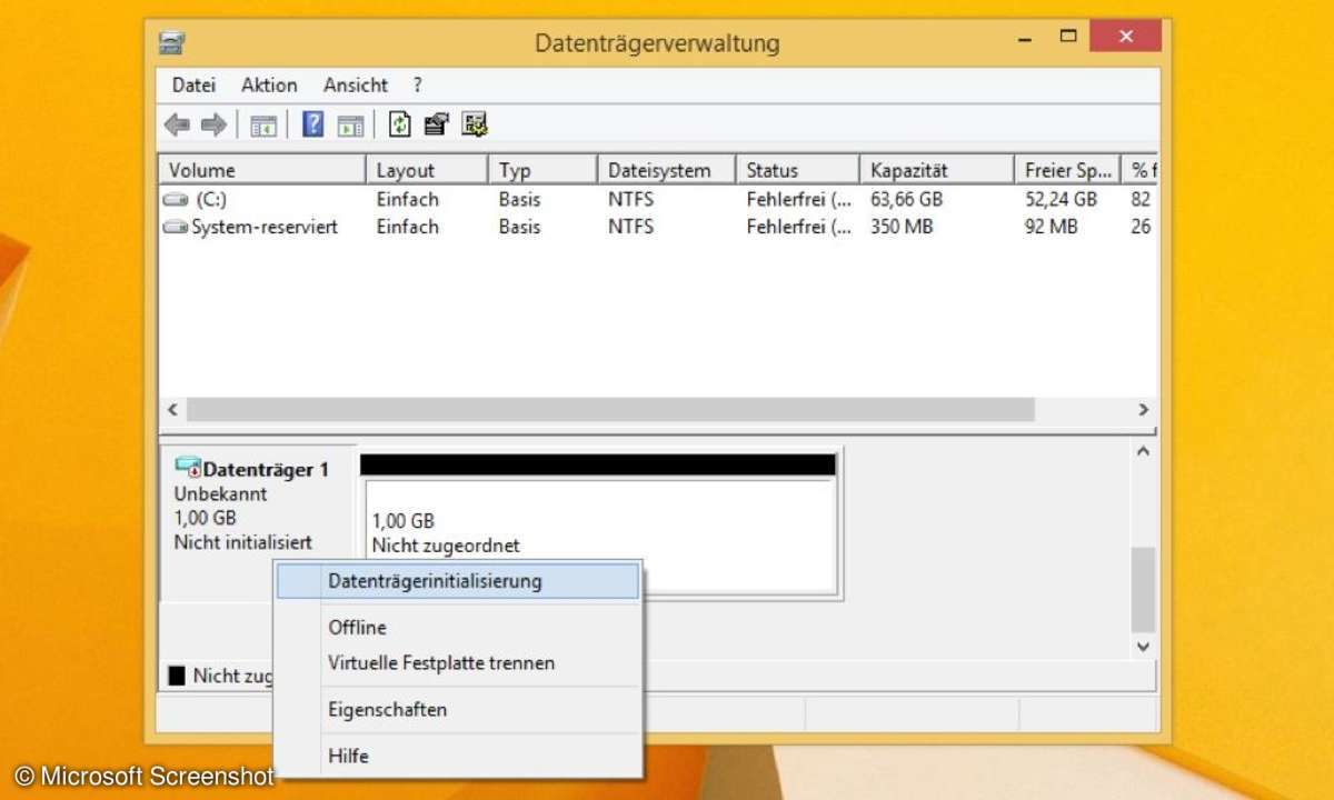 Screenshot Windows Bitlocker