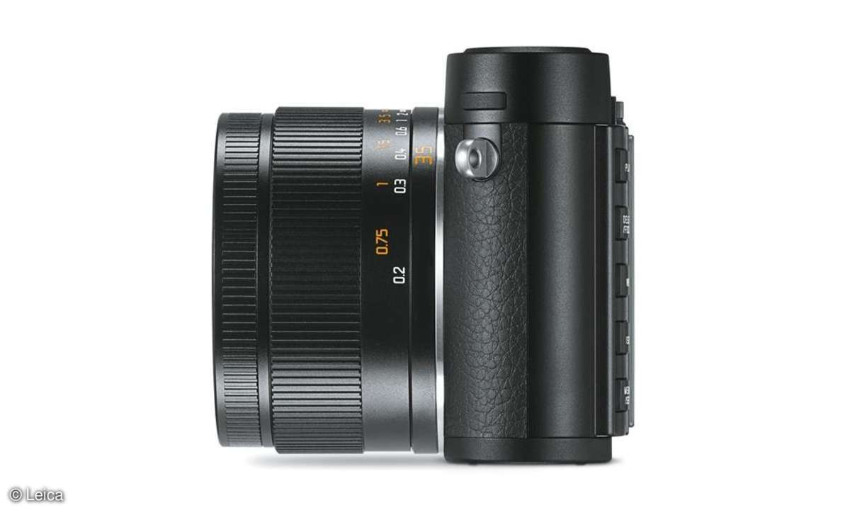 Leica X Seitenansicht