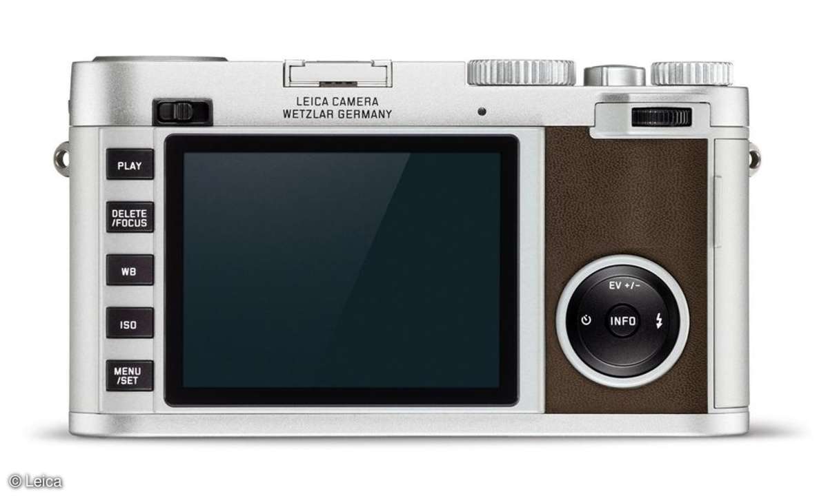 Leica X Rückseite