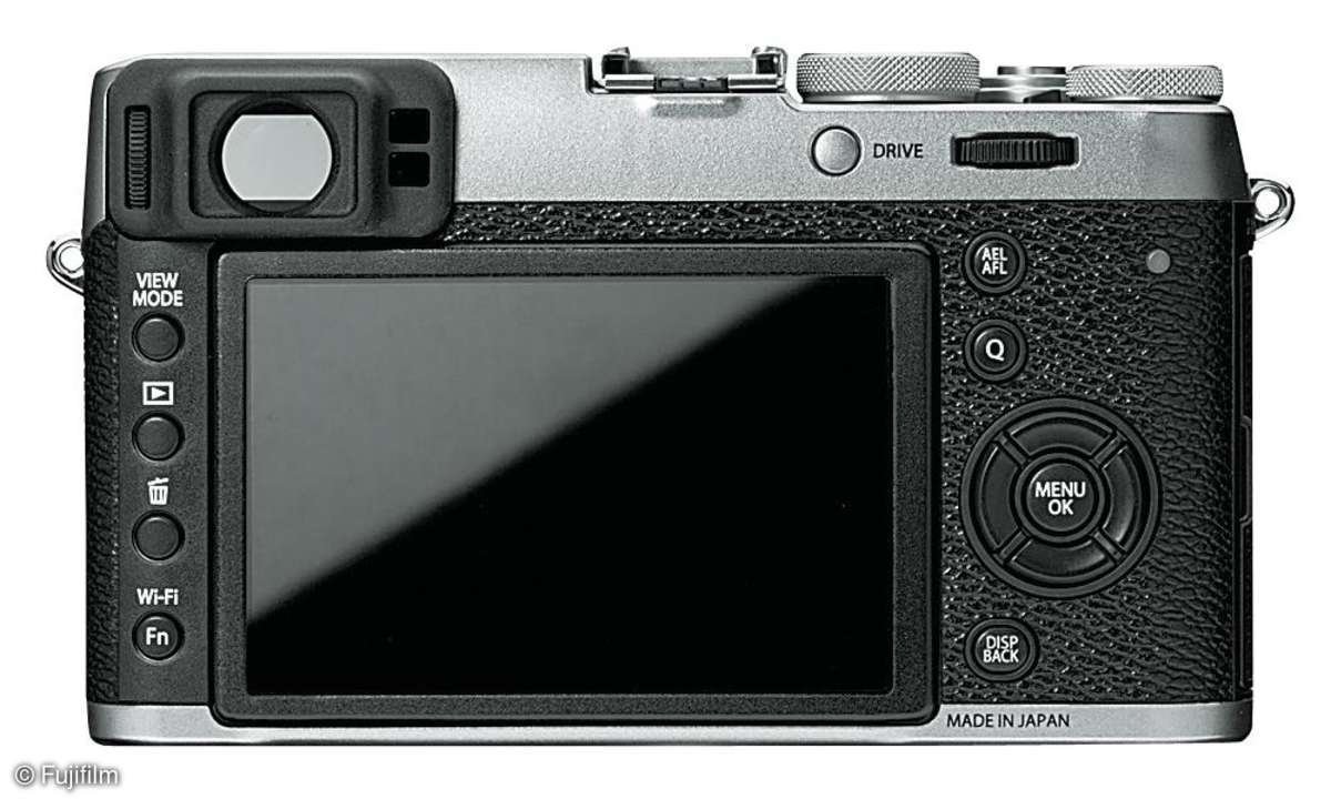 Fujifilm X100T Rückseite