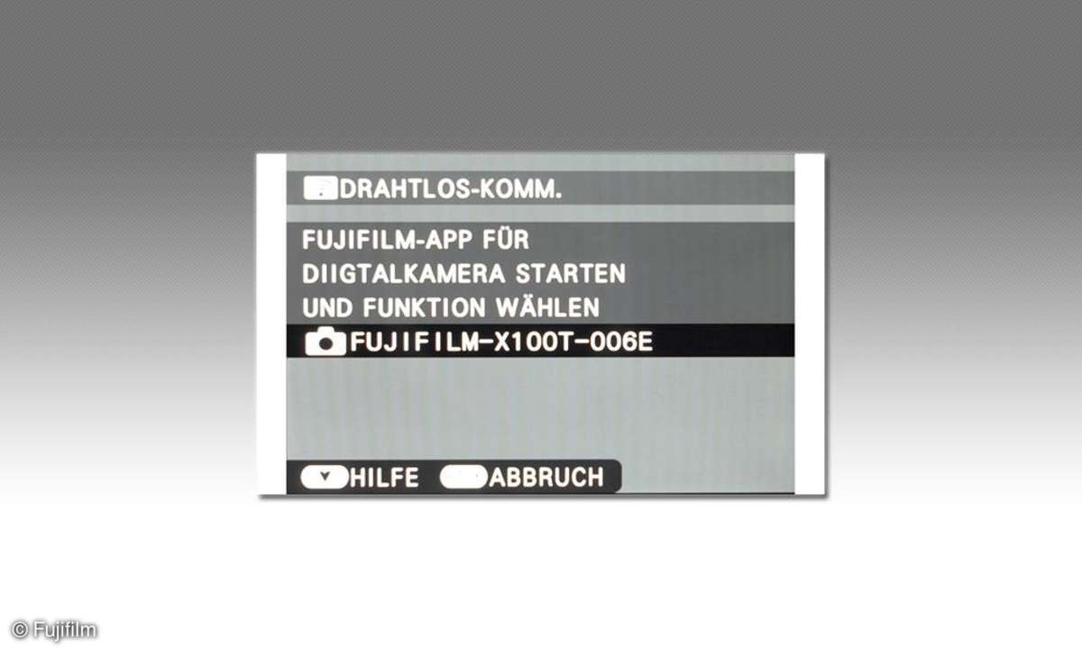 Fujifilm X100T Screen