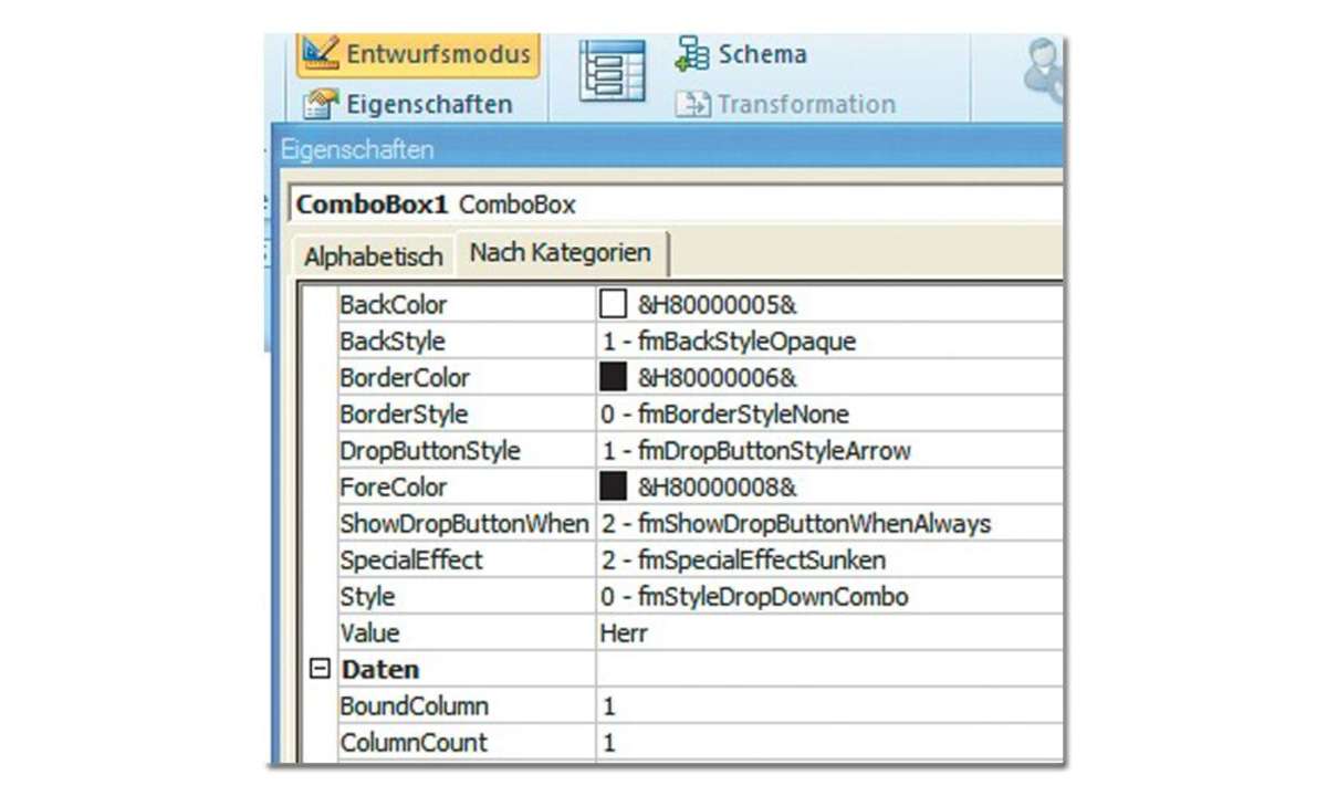 ActiveX Steuerelemente