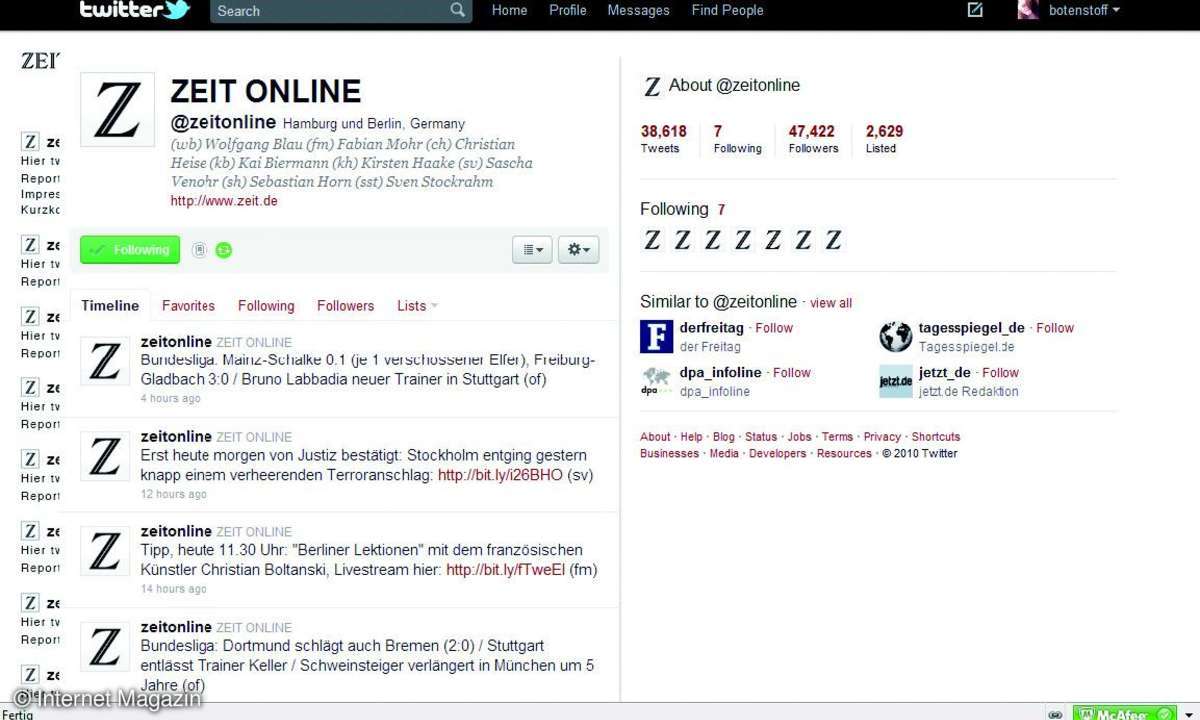 Internet, webdesign, serie, social media marketing, web 2.0, myspace, xing
