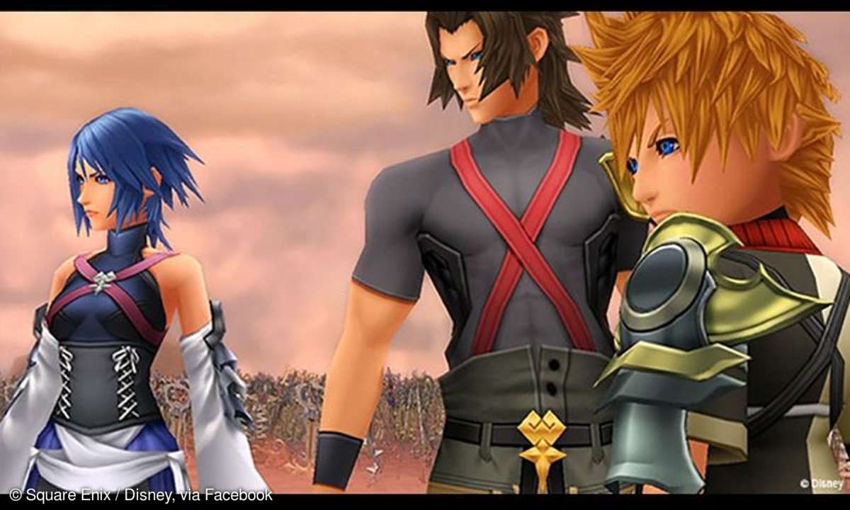 Screenshot: Kingdom Hearts Birth by Sleep