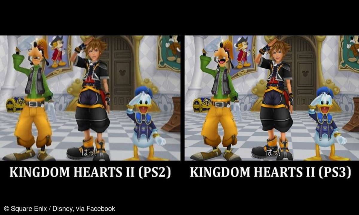 Screenshot: Kingdom Hearts 2