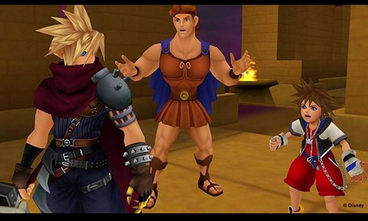 Screenshot: Kingdom Hearts 2