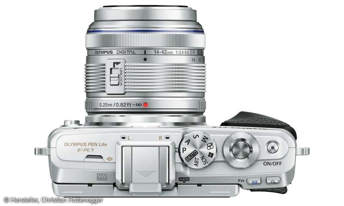 Olympus Pen E-PL7 silber