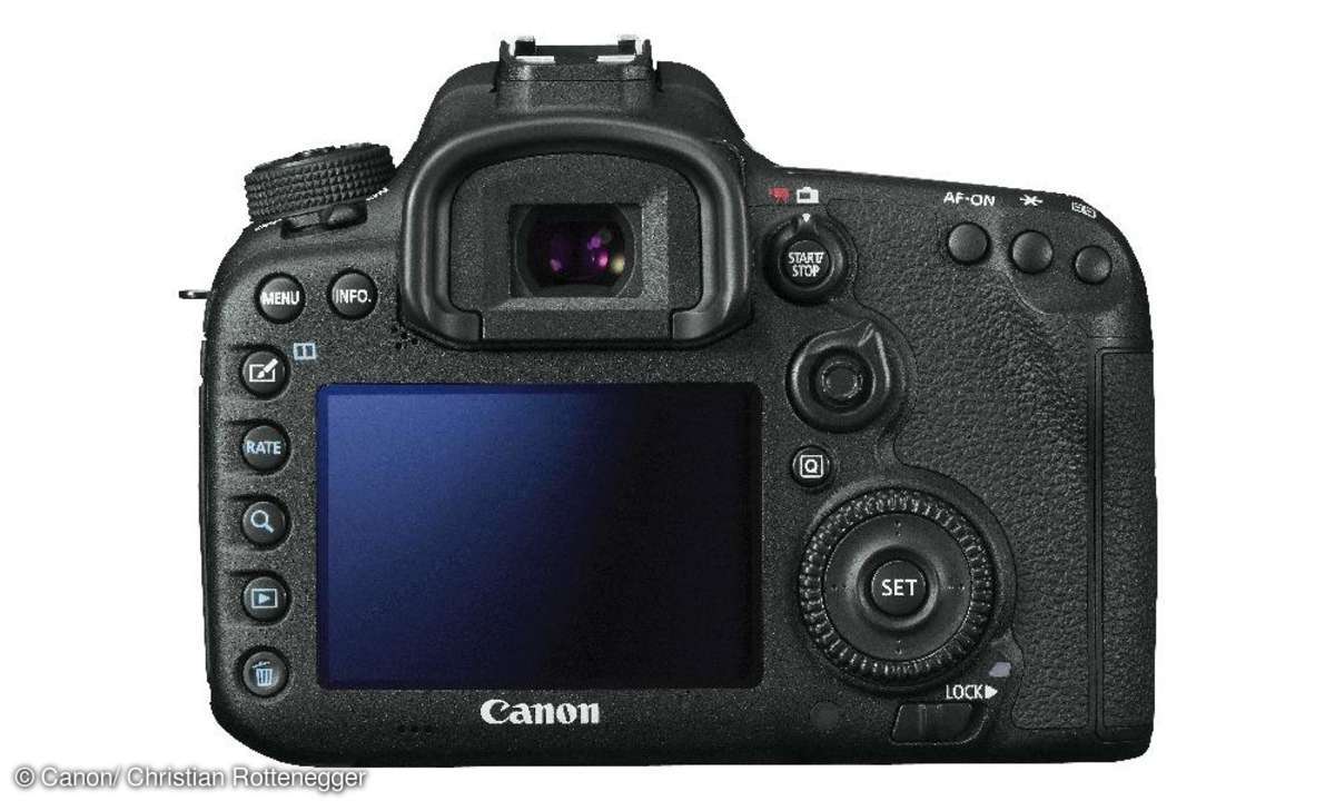 Canon EOS 7D MKII Rückansicht